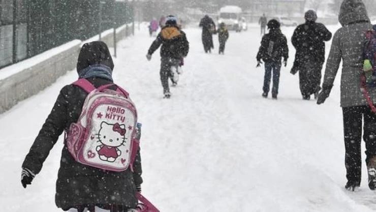 Malatya'da 4 ilçede kar tatili